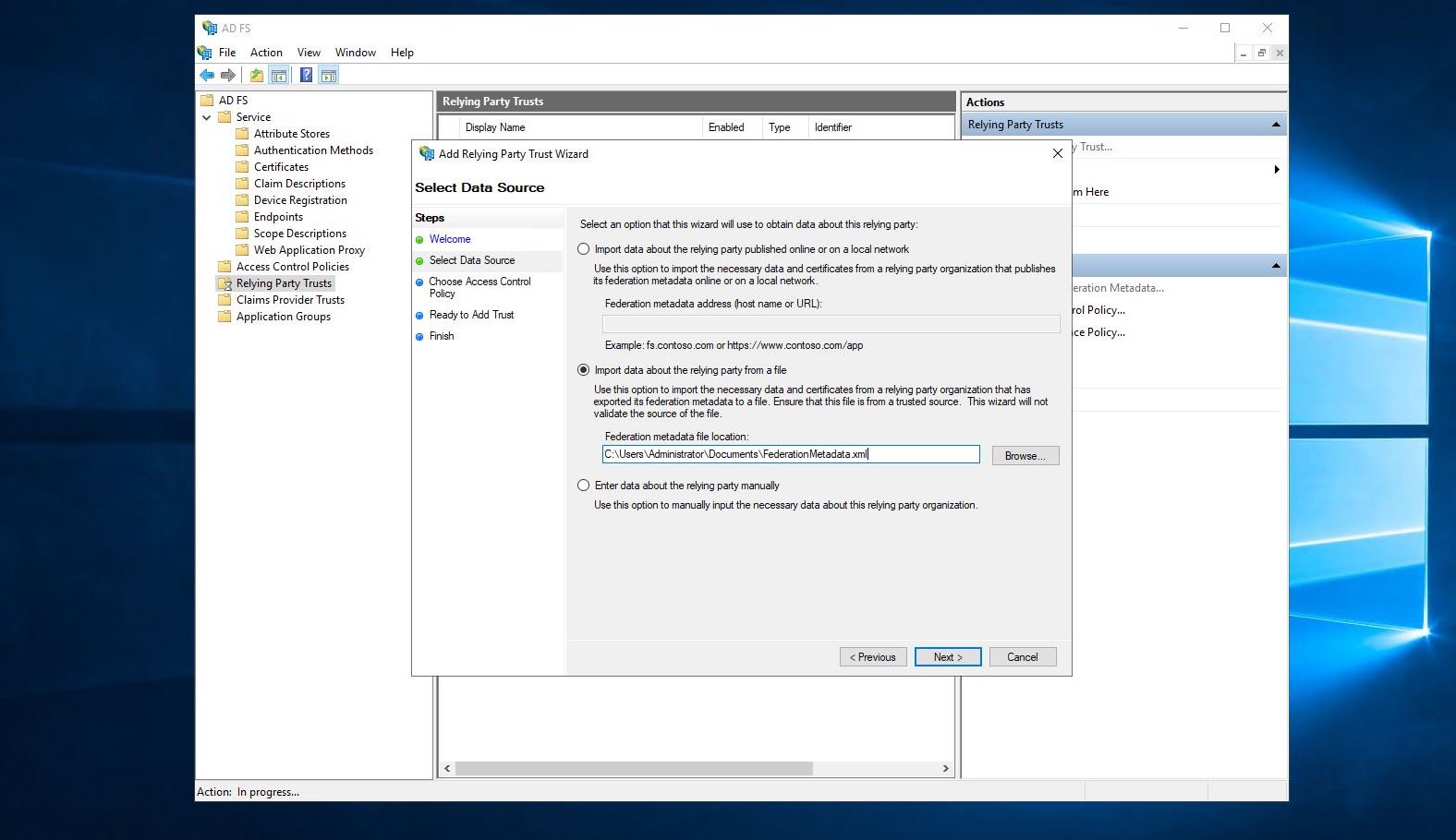Import Keeper Metadata